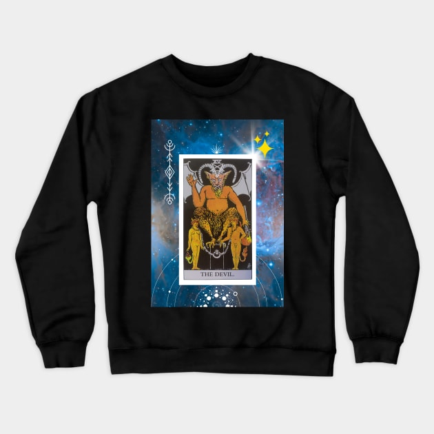 The Devil Crewneck Sweatshirt by TheSoldierOfFortune